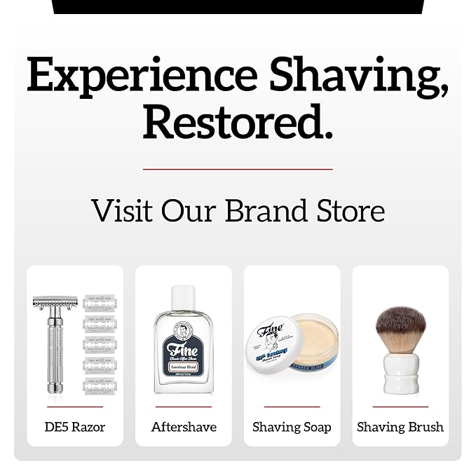 Fine Men's Aftershave - Latigo Fragrance, Soothing & Toning Post Shave Balm, Calms Razor Burn, Classic Barbershop Feel, Alcohol-Based Formula, Gentle for All Skin Types, 100ml