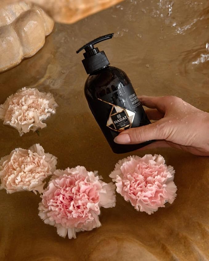 HADAT HYDRO NOURISHING MOISTURE SHAMPOO 8.45 Fl. Oz. (250 ml) Natural nourishment, hydration and strength. Give your hair the natural care it deserves, White