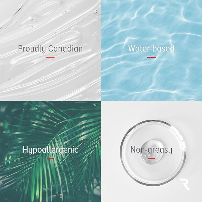 RED Medical Supplies Microcurrent Conductive Gel, 8.45 fl oz - Long-Lasting, Non-Greasy, Hypoallergenic - Supercharge Your Facial Device - 2 Bottles, 8.45 fl oz / 250mL