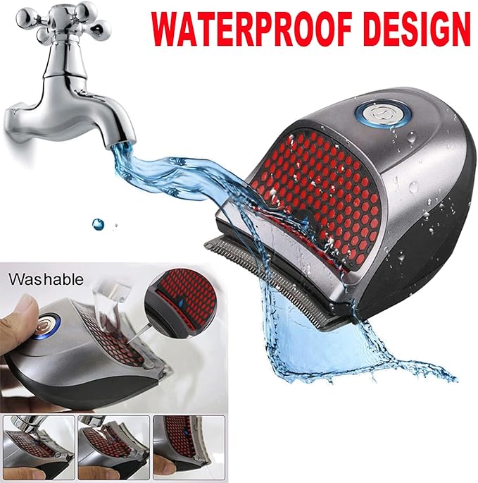 Shortcut Hair Clippers Self-Haircut Kit for Men, Shortcut Self Grooming Haircut Kit with 9 Limited Combs, USB Rechargeable Cordless Electric Hair Trimmer Professional Hair Cutting Machine