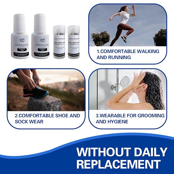 Titanium Alloy Ingrown Toenail Treatment, Nail Tools, and Ingrown Toenail Removal Kit Specially Designed for Curved Nail Repair and Ingrown Toenail Corrector