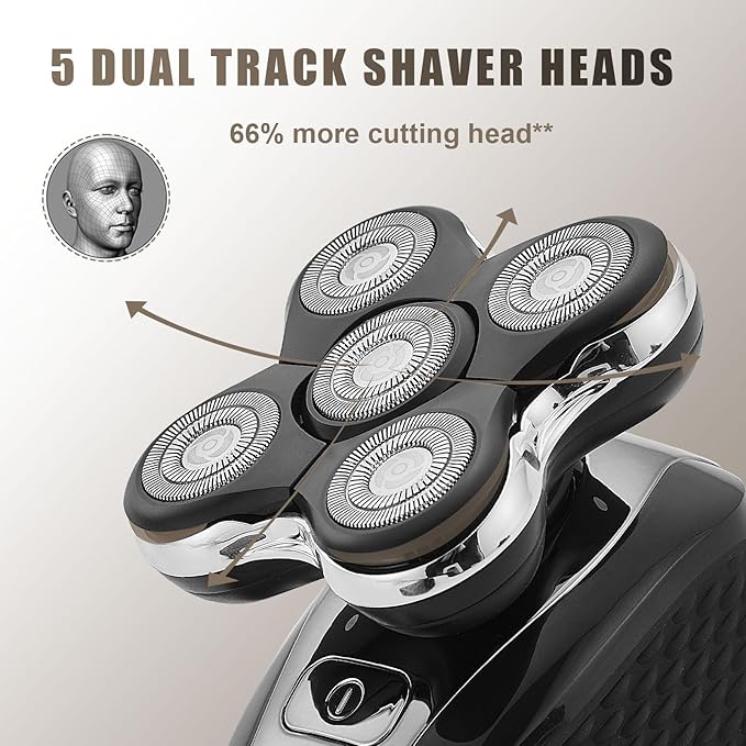 Pro Head Shaver Replacement Blades Compatible with Remington Balder Pro Head Shaver Model XR7000,Precision Electric Shaving for Bald Men. (2pack)