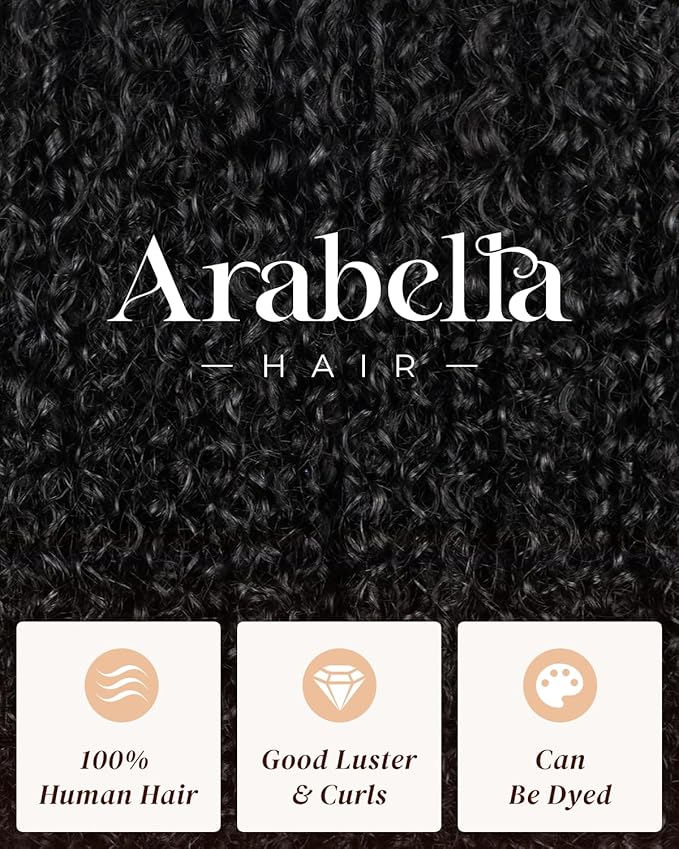 Arabella 5x6 Wear and Go Glueless Wigs Human Hair Deep Curly Bob Wig Lace Front Wig Human Hair 210% Density Pre-Cut Lace Wigs Pre Bleached Tiny Knots Bob Wig Human Hair(14inch, 5x6 Glueless Bob)
