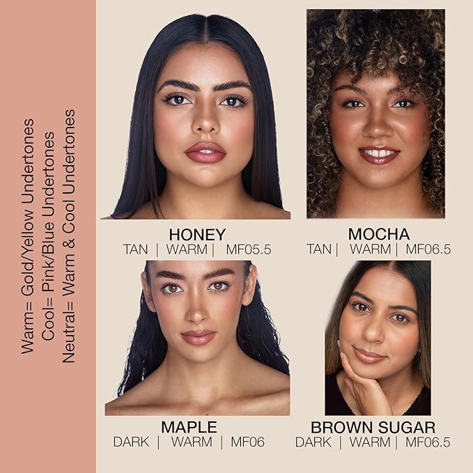 bellapierre Mineral Foundation SPF 15 - Loose Powder Foundation | Vegan & Cruelty Free Natural Makeup | Full Coverage Matte Finish | Hypoallergenic | Oil & Talc Free - 0.32 Oz - Nutmeg