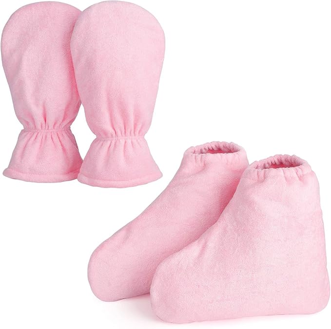 200pcs Paraffin Wax Bath Liners & Gloves Booties for Hand & Feet, Segbeauty Paraffin Bags for Hand & Foot, Paraffin Heated SPA Mittens Foot Liners for Hot Wax thera-py Paraffin Wax Machine