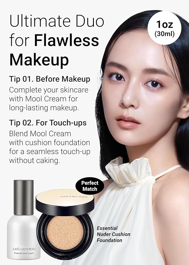 [JUNGSAEMMOOL OFFICIAL] Essential Mool Cream 1 oz | Hydration Moisturizer | for Dry, Combination Skin