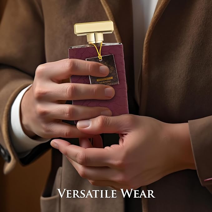 Original OUD Premium Edition for Men - Amber Woody Fragrance - Top Notes of Cardamom & Davana - Base Scents of Ambergris, Vanilla & Patchouli - Cruelty-Free -Elegant 100ml Bottle, Men Parfume