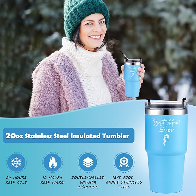 Mothers Day Gifts for Mom, Unique Birthday Gift for Mom, Gifts for Mom from Daughter Son, Mom Christmas Gifts, Best Mom Gifts, Presents for Mom, Mom Gifts, Relaxing Spa Bath Set for Mama 20oz Tumbler