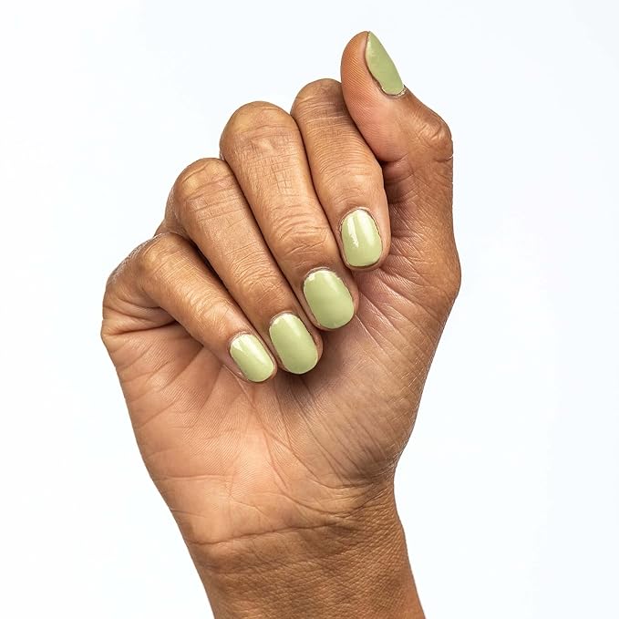 Dazzle Dry Mini Kit 4 Step System - Pistachio, a muted honeydew green. Full coverage, cream. (5 Piece Kit / 5 Manicures)