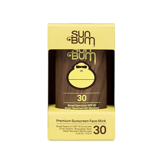 Sun Bum Sun Bum Original Spf 30 Sunscreen Face Stick Vegan and Reef Friendly (octinoxate & Oxybenzone Free) Broad Spectrum Moisturizing Roll-on Uva/uvb Sunscreen With Vitamin E 2 Pack
