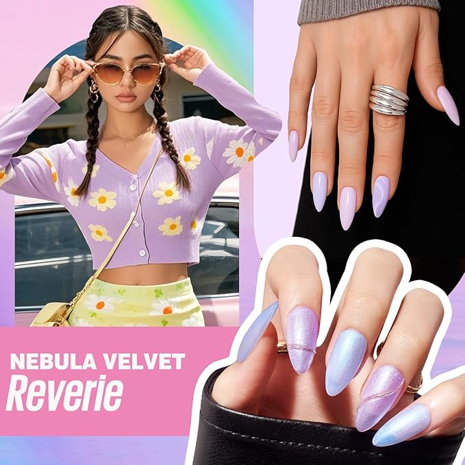 MEFA Gel Nail Polish Set 12 Colors Summer Tropical Breeze Collection Chameleon Gel Polish Kit Blue Green Purple Soak Off Nude Brown Manicure Gifts for Women Girl DIY Salon Home