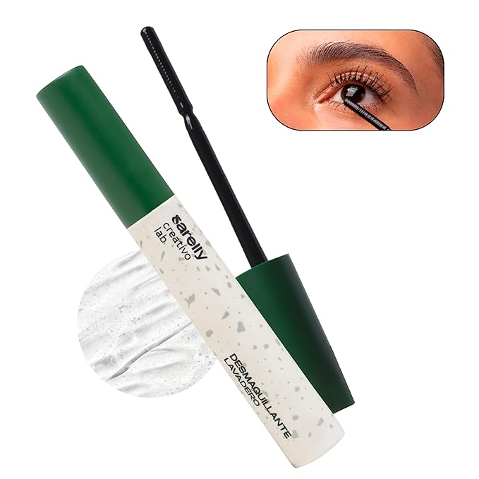 SARELLY CREATIVO LAB | Eye Makeup Remover Travel Essential Make Up Waterproof Skin Care Vitamin E Beauty Cute Stuff 8g