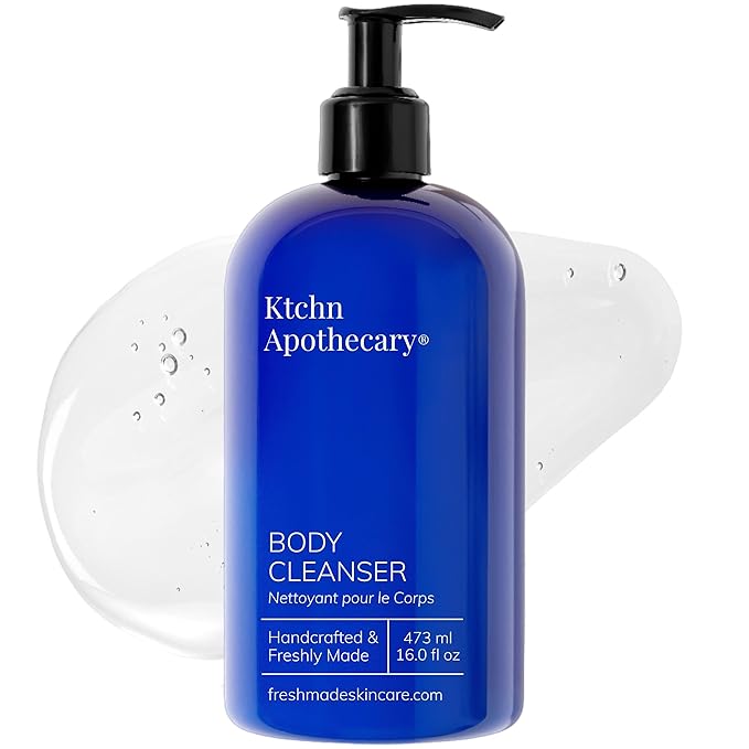 Natural Body Wash | Cleanse, Hydrate, Soften | Sulfate-Free Foaming Lather | Deep yet Gentle, Non-Drying Shower Gel | Handcrafted in Small Batches | All Skin Types incl. Sensitive Skin | Men & Women