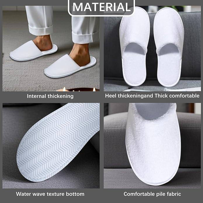 8-14-15Pairs guest slippers disposable for guests Washable Reusable Which Can Be Used As Women Men House Indoor Bathroom Bedroom hotel