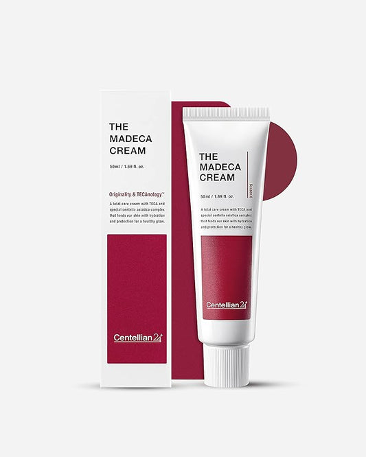 CENTELLIAN 24 Madeca Cream (Season 6, 1.7fl oz) - Centella Moisturizer for Face, Korean Skin Care. Dry, Sensitive Skin. TECA, Centella Asiatica, Madecassoside
