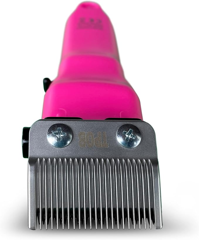 TPOB Slime 2 Candy Edition Barber Hair Clippers for Men 6800 RPM with Matte Pink Case and Taper Blade