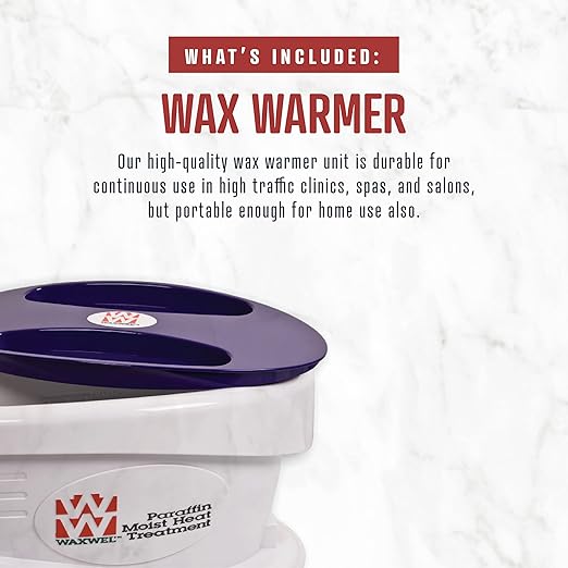 Paraffin Wax Warmer Bath Unit for Hands and Feet for Arthritis Pain Relief and Moisturizing Treatments