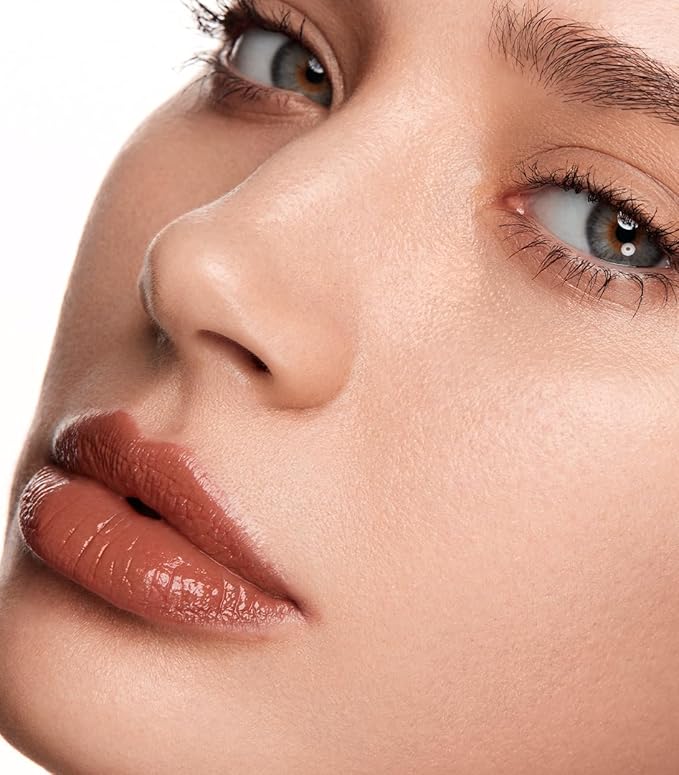 MAKE Beauty Cream Supreme Long-Lasting Lipstick. High Impact Hydrating Lip Color with Emollient Moisturizing Formula. Creamy Semi-Glossy Lipstick - Shade, Atmospheric