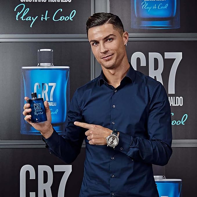 CR7 Play It Cool Cristiano Ronaldo - From Cristiano Ronaldo's Original Men's Fragrance Collection - 3.4 oz
