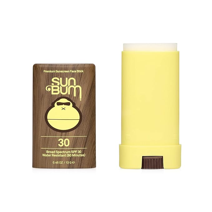 Sun Bum Sun Bum Original Spf 30 Sunscreen Face Stick Vegan and Reef Friendly (octinoxate & Oxybenzone Free) Broad Spectrum Moisturizing Roll-on Uva/uvb Sunscreen With Vitamin E 2 Pack