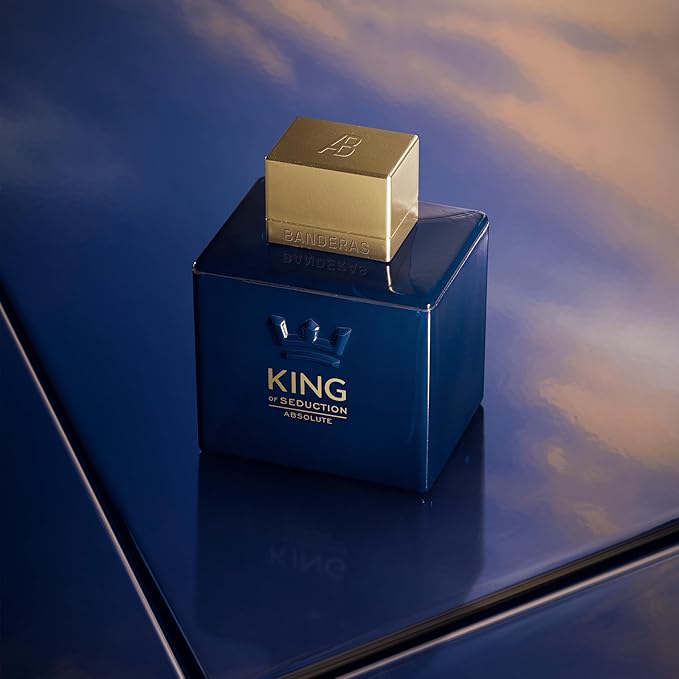 Banderas Perfumes - King of Seduction Absolute - Eau de Toilette for Men - Long Lasting - Fresh, Masculine and Elegant Fragance - Woody and Moss Notes - Ideal for Day Wear - 3.4 Fl Oz