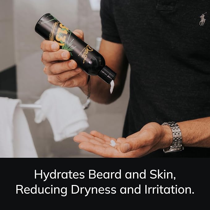 Detroit Grooming Co. Beard Conditioner for Men with Apple Extract and Aloe Vera - Softener, Detangler, Hydrating Conditioner & Face Moisturizer - CherryTobacco- Traverse City - 8oz