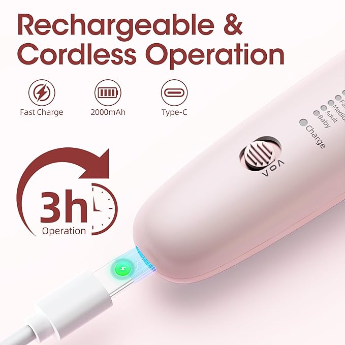 Cordless Electric Nail File Set, Portable Electric Nail Drill Machine, Professional Manicure Pedicure Kit, 5 Speeds Hand Foot Care Tool for Calluses, Thick Nails, Grind, Trim, Polish