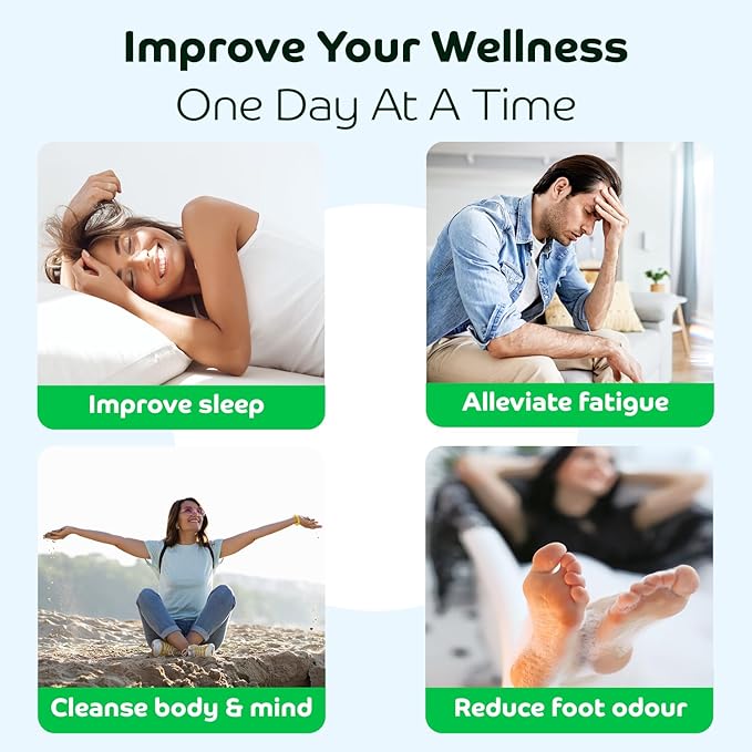 Bandoo Foot Pads | Original | Rana Pads | Premium Natural Bamboo Vinegar Foot Care Pads | Japanese Foot Pads | 30 Pads