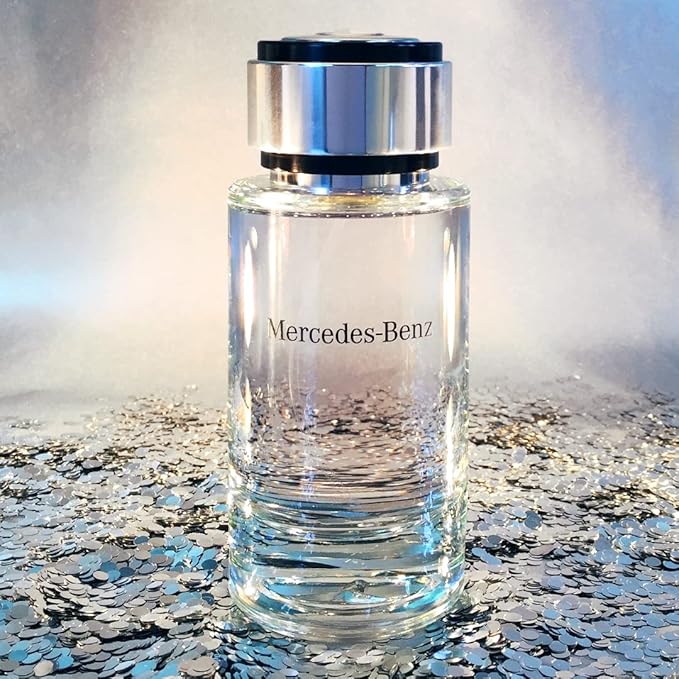Mercedes-Benz For Men - Elegant Fragrance With Woody, Sensual Musky Notes - Mesmerize The Senses With Original Luxury Men’s Eau De Toilette Spray - Endless Day Through Night Scent Payoff - 4 OZ