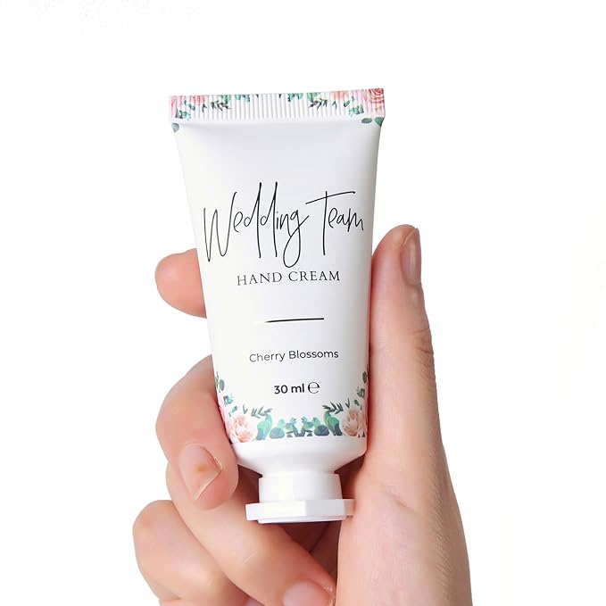 Pop Fizz Designs Bridesmaid Gifts- Wedding Team Hand Cream (6 pack)