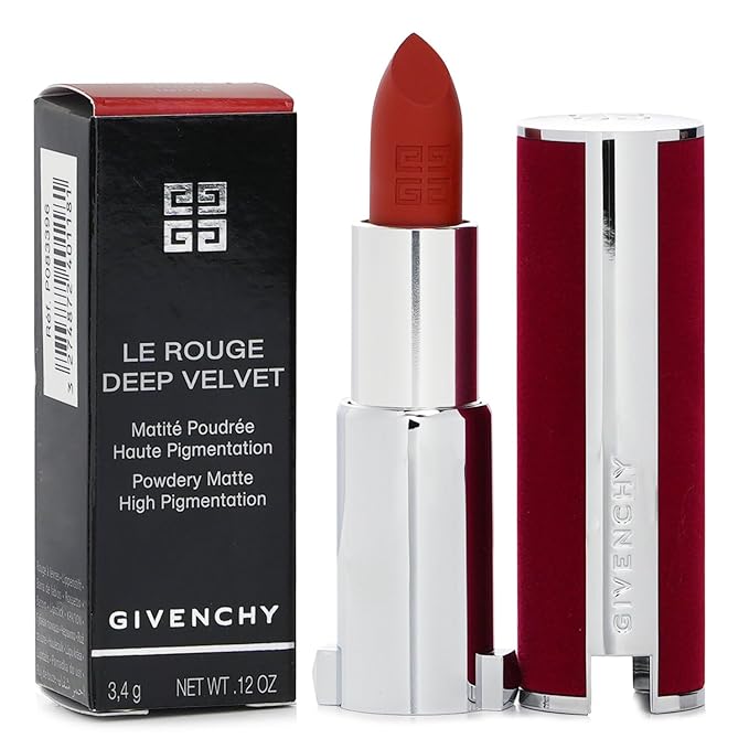 Givenchy Le Rouge Deep Velvet Matte Lipstick - N35 for Women - 0.12 oz Lipstick