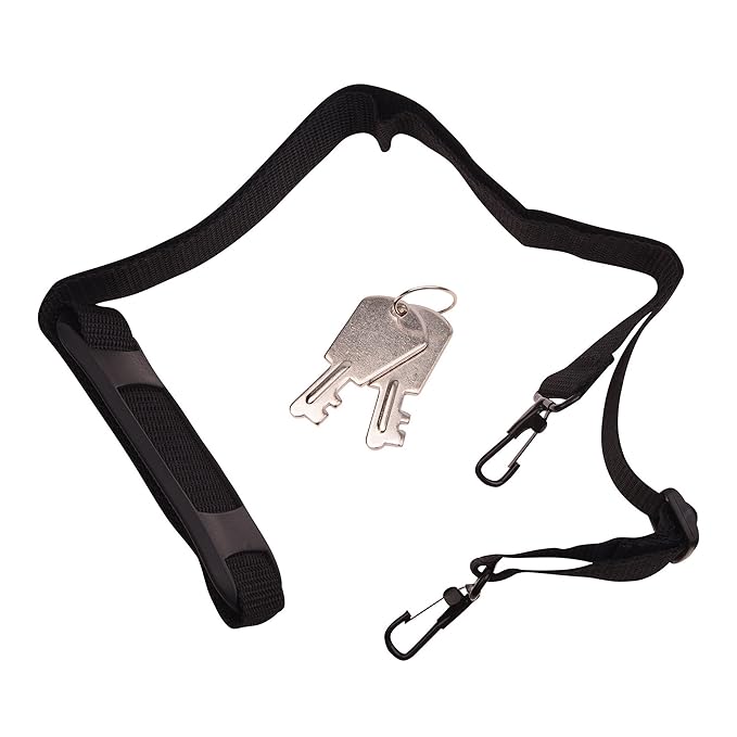 SHANY Essential Pro Makeup Train Case Cosmetic Box Portable Makeup Case Cosmetics Beauty Organizer Jewelry storage with Locks, Multi Compartments Makeup Box and Shoulder Strap - Silver