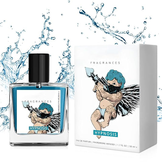 Hypnosis 2.0 Cologne for Men (Pheromone-Infused) - Long Lasting 50ml Fragrances | Pheromone Cologne | Enhance Attraction, Seductive Herbal Scent to Boost Confidence, Day or Night Wear, Gift for Him