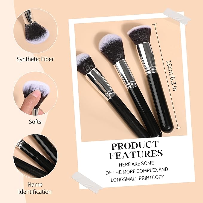 Makeup Brushes 32 Pcs Makeup Kit, Multi-functional Makeup Tool Set with Makeup Brush Foundation Brush Make up Brushes Set ，Meet the needs of all scene makeup and portable storage (LH32, Count, 32)