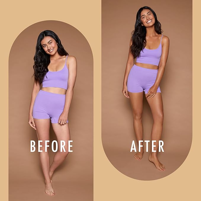 St Moriz Advanced Color Correcting Self Tanner Mousse in Dark with Tanning Mitt Bundle - Color Correcting Instant Self Tanning Foam for Face & Body with Hyaluronic Acid & Vitamin B5 (7.78 fl oz)