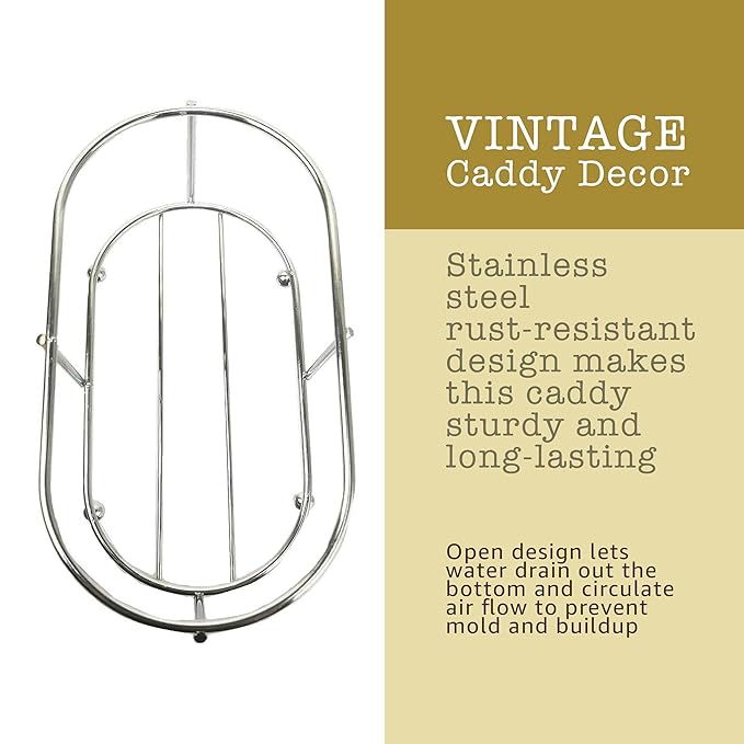 Three Piece Set: Hand & Body Lotion and Hand Soap Duo Set Enriched With Shea Butter 16 oz ea. in a Chrome Caddy Collection (Almond Cocoa Butter)