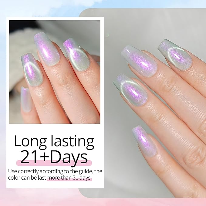 UR SUGAR Pastel Gel Nail Polish,10 Colors Easter Spring Summer Gel Polish Set Pastel Light Color Pink Yellow Green Blue Macaroon Candy Sweet Colors Soak Off Gel Polish Easter Gifts for Women Girls