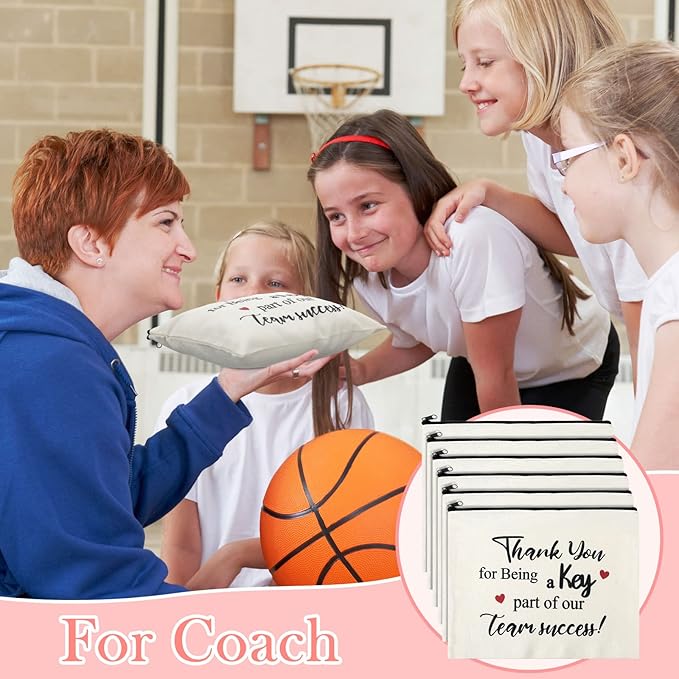 Cunno 24 Pcs Appreciation Gift for Coworkers Employee Cosmetic Makeup Bags Thank You Team Retirement Farewell Goodbye Day Gifts for Leader Colleagues