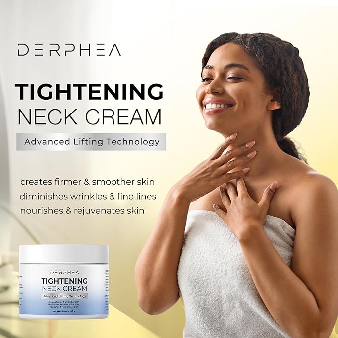 Neck Tightening Cream, Neck Cream, Face Firming Cream For Tightening & Firming, Fine lines, Loose & Sagging Skin On Face, Neck, Decollete Or Other Skin Areas-3.4 Oz (Package may different)
