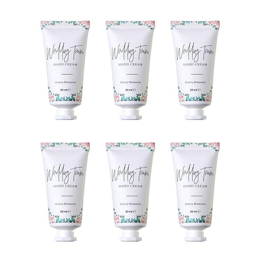 Pop Fizz Designs Bridesmaid Gifts- Wedding Team Hand Cream (6 pack)