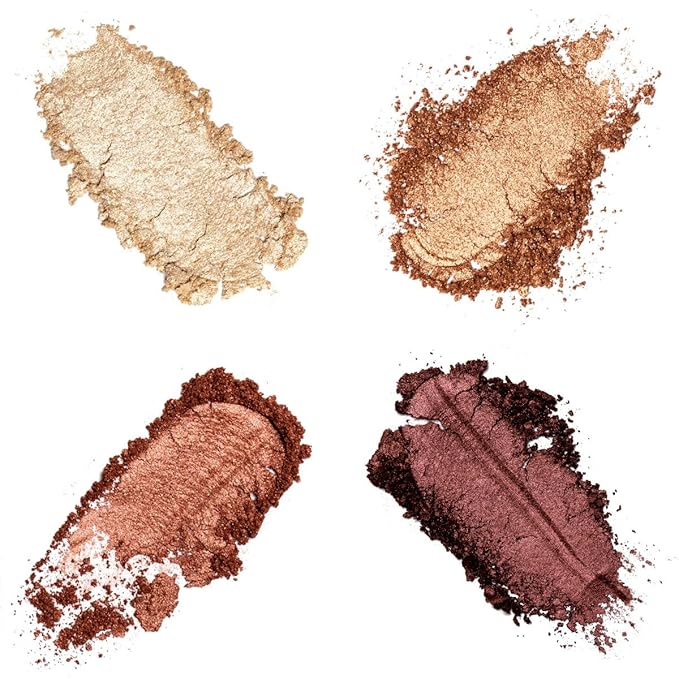 Kandi Koated Throwing Shades Eyeshadow Quads [Desert Roses] Mini Eye Shadow Palette Kandi Burruss | Richly Pigmented, Paraben-Free, Cruelty-Free Pigments | Beauty & Makeup