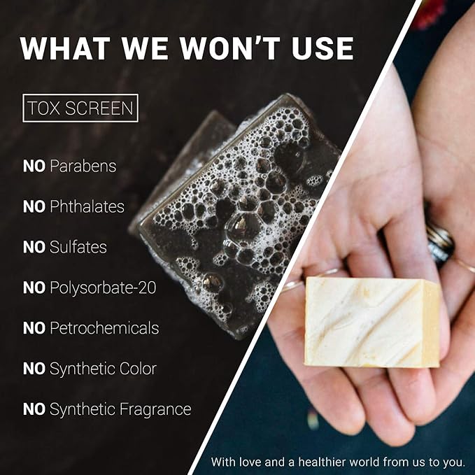 Osmia Skincare - Natural Rose Clay Facial Soap Bar | Coconut Milk, Jojoba Oil, Mango Butter | Soothe, Plump, Soften | Clean Beauty For Healthy Skin (2.25 oz | 64 g)