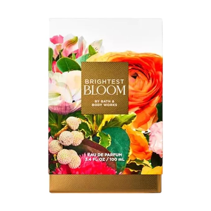Bath and Body Works Brightest Bloom Eau de Parfum Body Spray 3.4 oz (3.4 oz, Brightest Bloom)