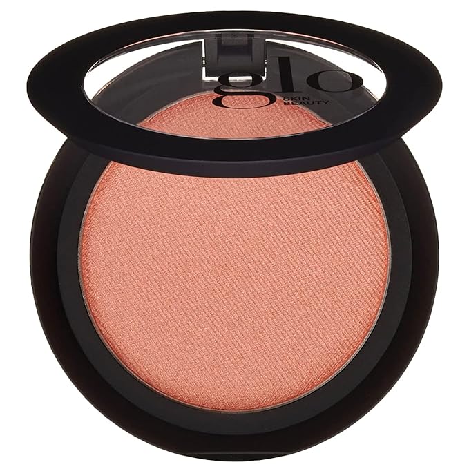 Glo Skin Beauty Blush (Soleil) - Pressed Powder Blush for Cheeks, High Pigment Mineral Face Makeup Creates a Natural, Healthy Glow