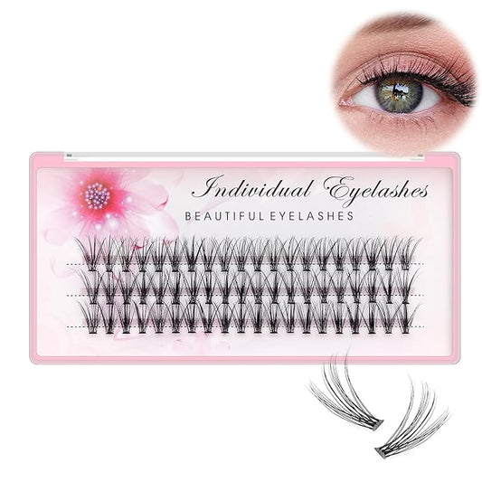 Bodermincer 20D 0.07mm Thickness 8-22mm To Choose Grafting False Eyelashes False Eyelashes Individual Natural Long Mink Fake Eyelashes Extension Handmade Bulk Wholesale (21mm)