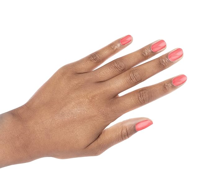 duri Nail Polish, 360 Bliss, Coral Orange Pastel, Full Coverage, Quick Drying, NEW Brush, 0.45 Fl Oz
