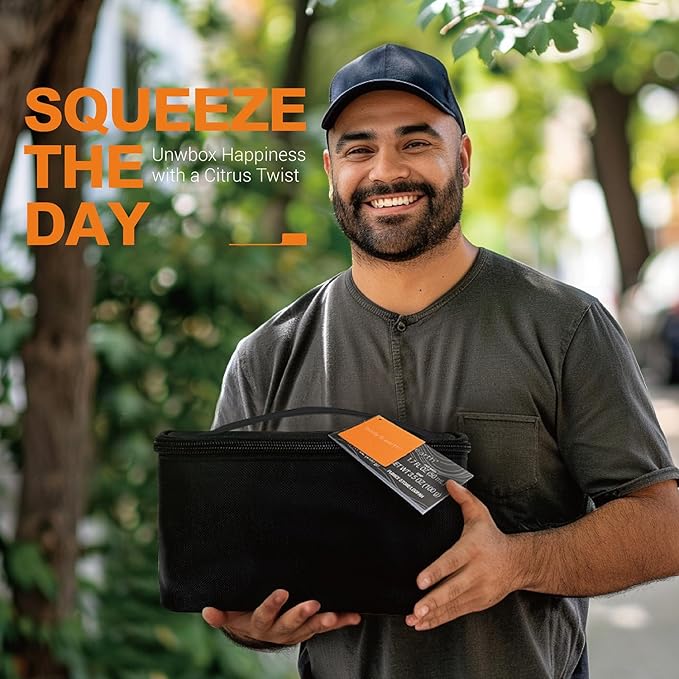 Gift Baskets for Men - Bath Spa Gift Set, Body and Earth Citrus Scented Mens Bath Set with Body Lotion, Face Wash, Shower Gel, Bubble Bath, Loofa & More, Father's Day Gifts