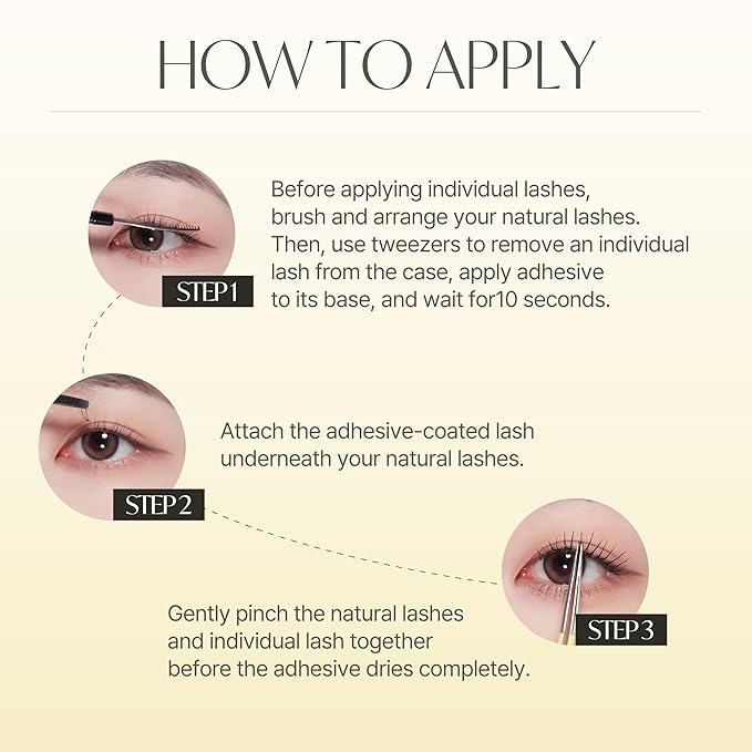 Eyelash x Artist Collaboration NO.01 – 5 Set Pack, Natural False Eyelashes, Short Lashes for a Soft & Wispy Look, Easy to Apply for a Seamless & Elegant Finish, K-Beauty