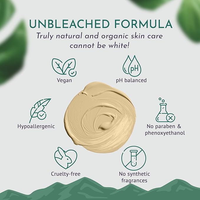 One Step Natural Face Cleanser – Exfoliating, Hydrating & Toning Ayurvedic Cream Cleanser | Organic, Sulfate-Free Face Wash for Radiant Skin | Gentle for Men, Women & Teens