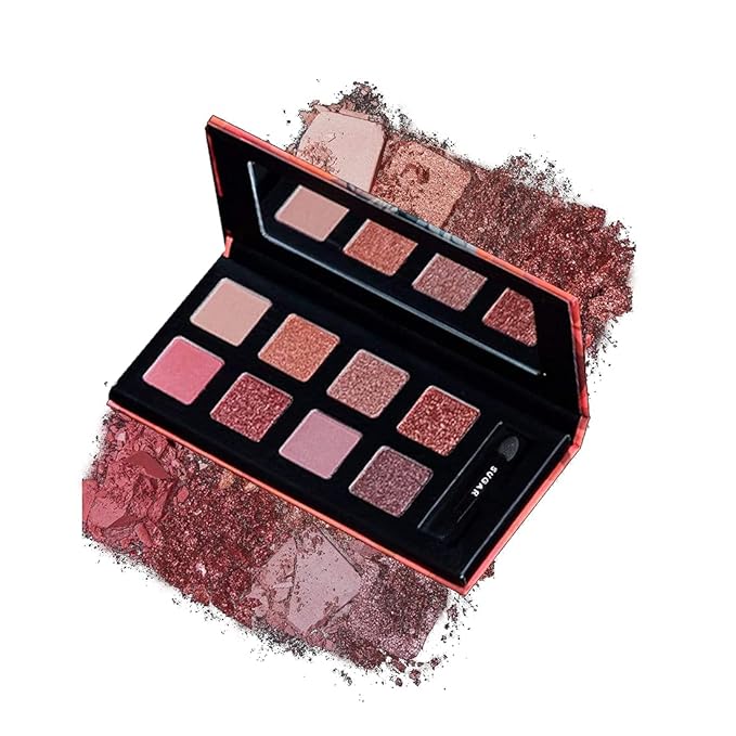 SUGAR Cosmetics Blend The Rules Eyeshadow Palette (03 Fantasy (Mauve)) Long Lasting, Smudge Proof, Paraben Free